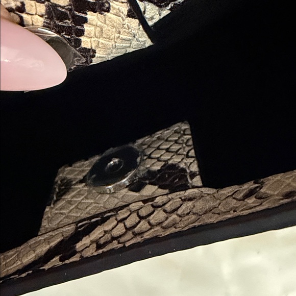 STAUD Goodnight Moon Leather Bag White Snake - Picture 13 of 13